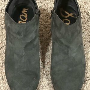 Sam Edelman Petty Dark Slate Gray Ankle Booties